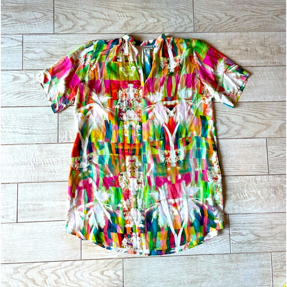 The Odells Dress- size L - 100% silk